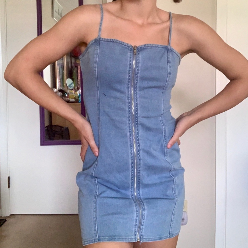 Denim dress